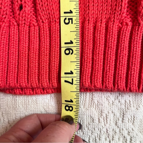 Anthropologie Far away from close cozy cropped sweater - Picture 6 of 8